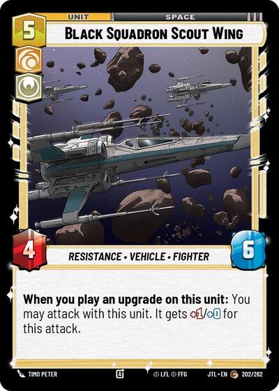 Black Squadron Scout Wing (Jump to Lightspeed)(JTL-202/262)(C)