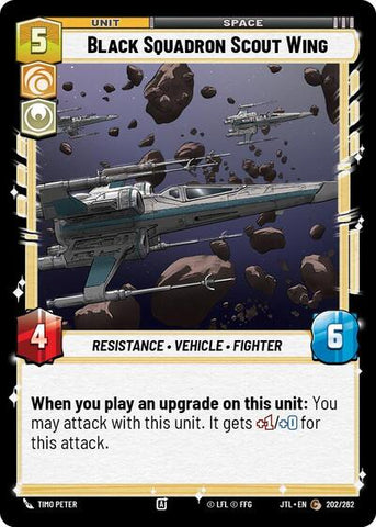 Black Squadron Scout Wing (Jump to Lightspeed)(JTL-202/262)(C)