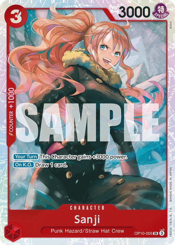 Sanji - Foil (Royal Blood)(OP10-005)(SR)