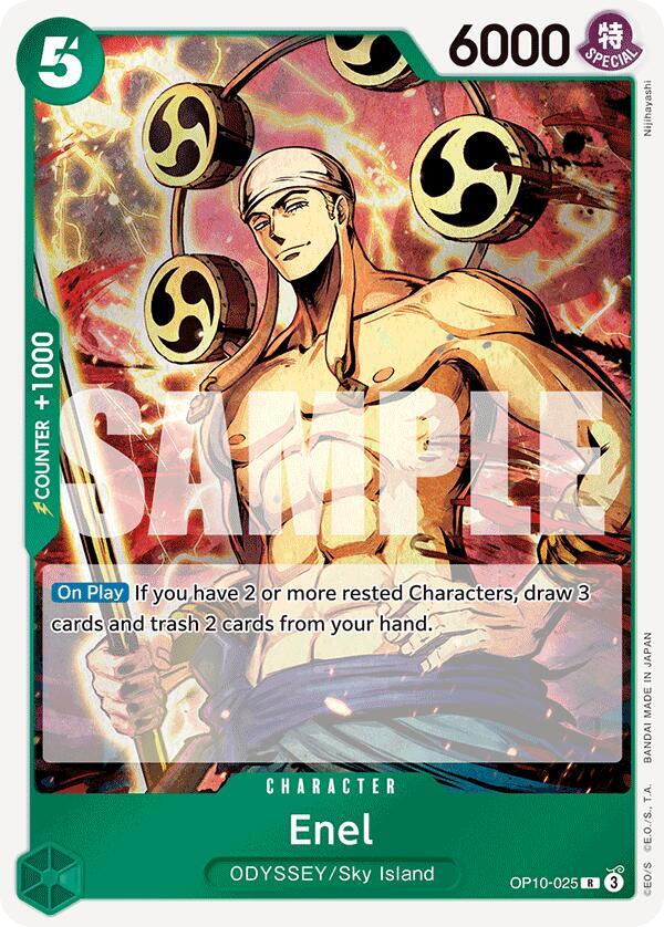 Enel - Foil (Royal Blood)(OP10-025)(R)