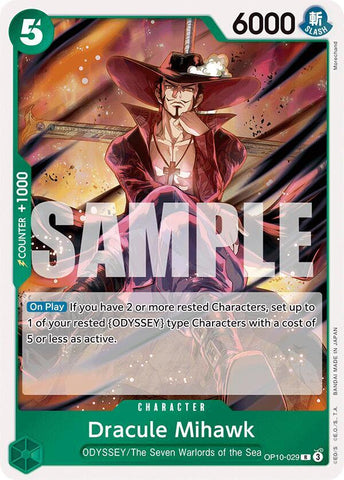 Dracule Mihawk - Foil (Royal Blood)(OP10-029)(R)