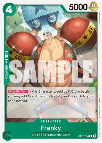 Franky (034) (Royal Blood)(OP10-034)(C)