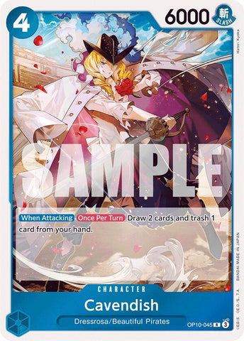 Cavendish (045) - Foil (Royal Blood)(OP10-045)(R)