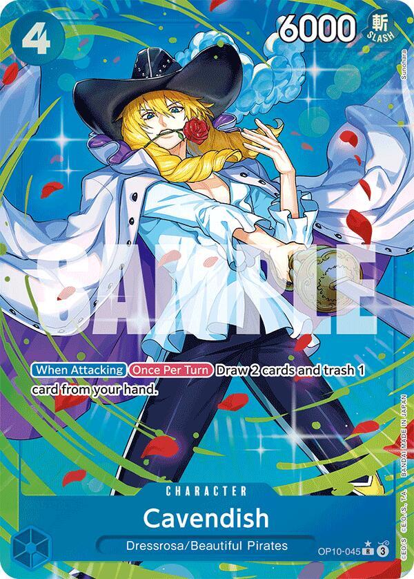 Cavendish (045) - Parallel - Foil (Royal Blood)(OP10-045)(R)