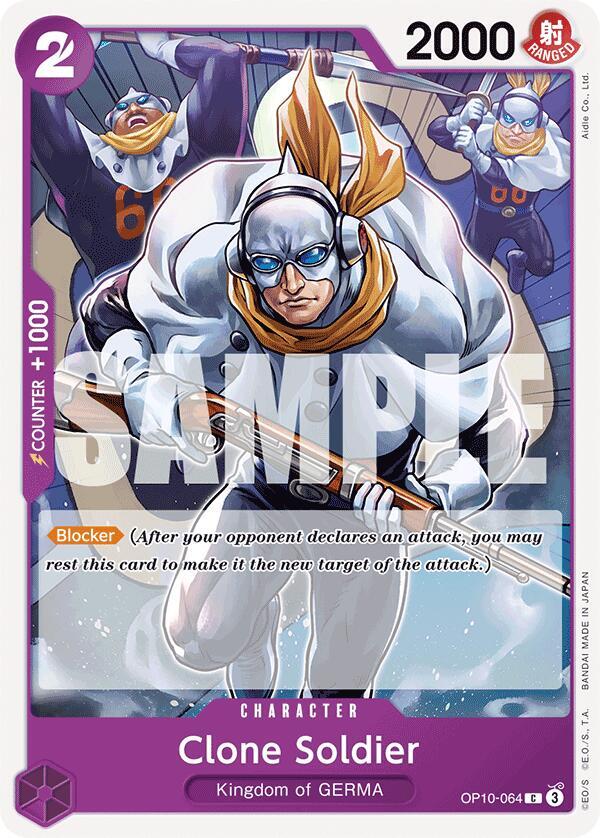 Clone Soldier (Royal Blood)(OP10-064)(C)