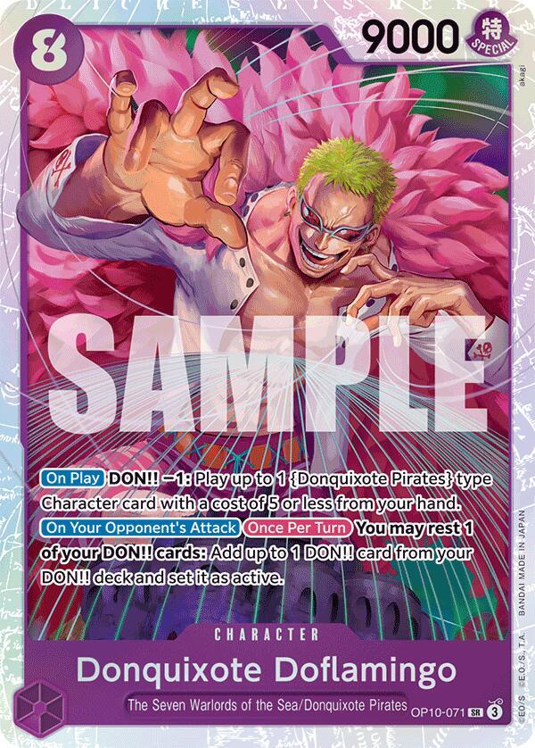 Donquixote Doflamingo - Foil (Royal Blood)(OP10-071)(SR)