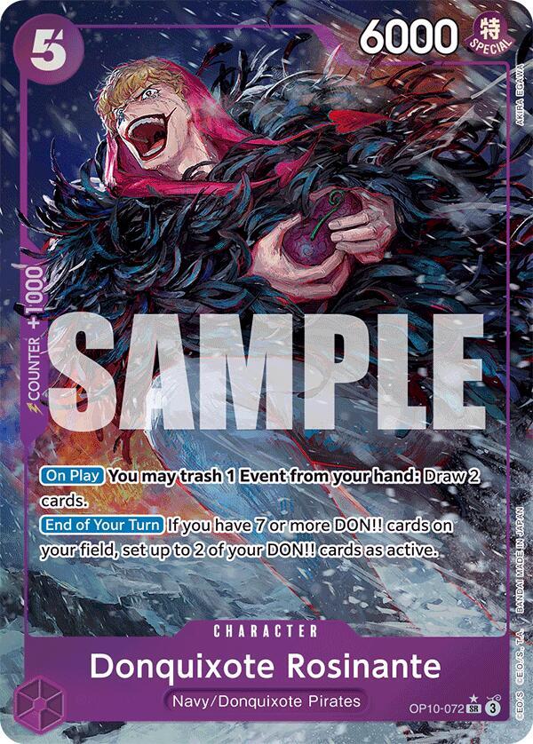 Donquixote Rosinante - Parallel - Foil (Royal Blood)(OP10-072)(SR)