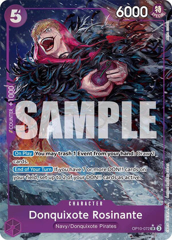 Donquixote Rosinante - Parallel - Foil (Royal Blood)(OP10-072)(SR)
