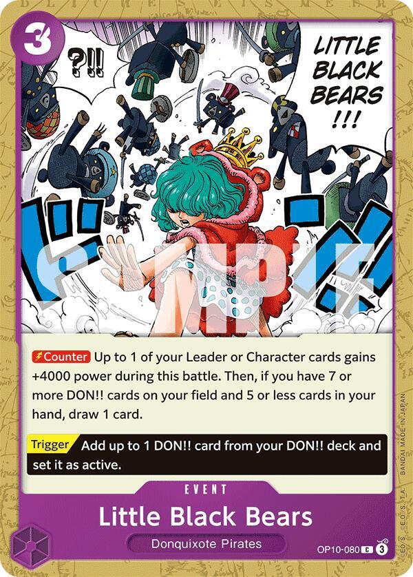 Little Black Bears (Royal Blood)(OP10-080)(C)