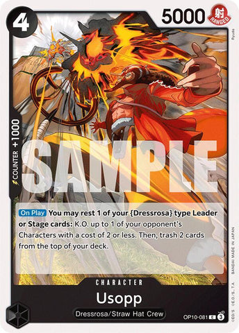 Usopp (081) (Royal Blood)(OP10-081)(C)
