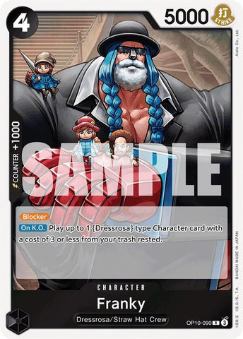 Franky (090) - Foil (Royal Blood)(OP10-090)(R)