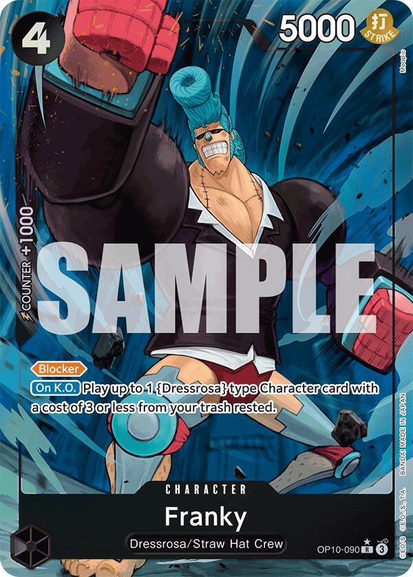 Franky (090) - Parallel - Foil (Royal Blood)(OP10-090)(R)