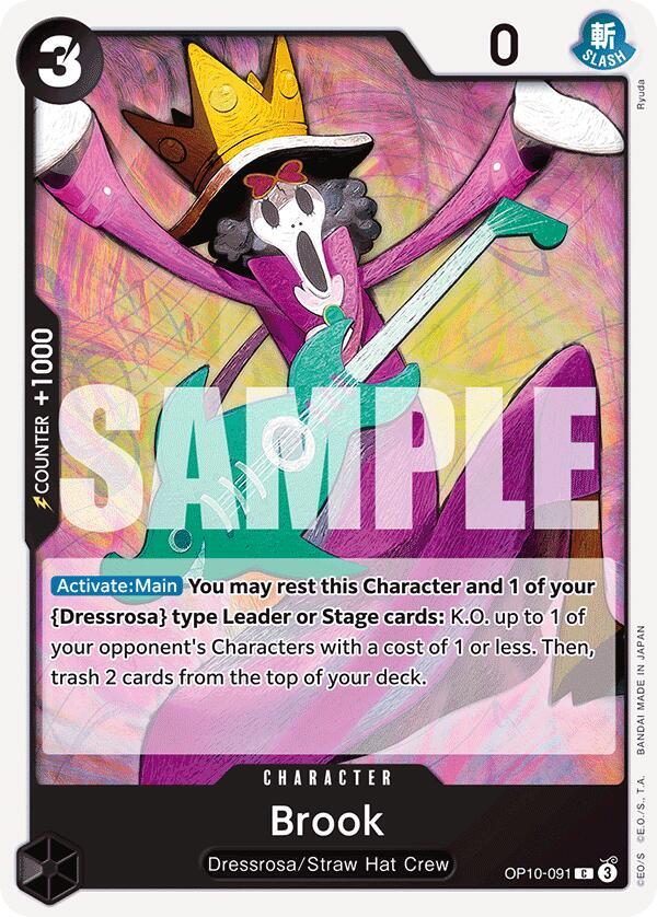 Brook (091) (Royal Blood)(OP10-091)(C)