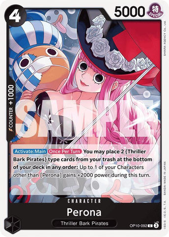 Perona (092) (Royal Blood)(OP10-092)(C)