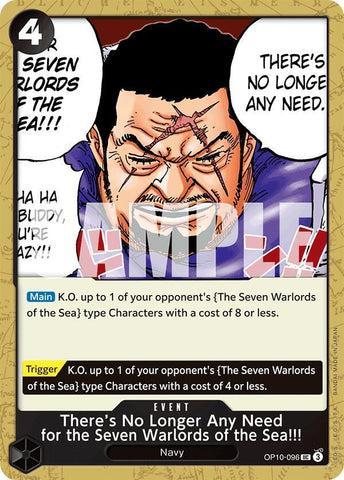 There's No Longer Any Need for the Seven Warlords of the Sea!!! (Royal Blood)(OP10-096)(UC)
