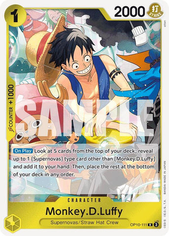 Monkey.D.Luffy (111) - Foil (Royal Blood)(OP10-111)(R)
