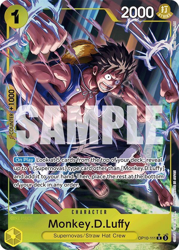 Monkey.D.Luffy (111) - Parallel - Foil (Royal Blood)(OP10-111)(R)