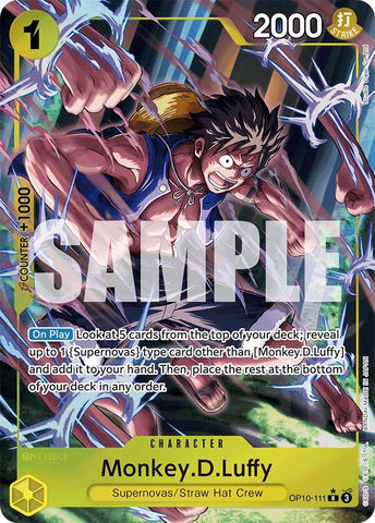 Monkey.D.Luffy (111) - Parallel - Foil (Royal Blood)(OP10-111)(R)