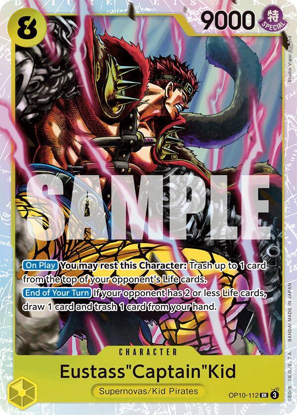 Eustass"Captain"Kid (112) - Foil (Royal Blood)(OP10-112)(SR)
