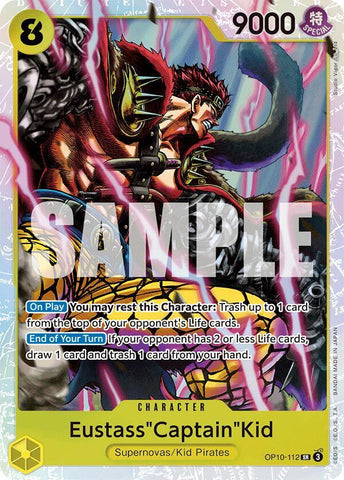 Eustass"Captain"Kid (112) - Foil (Royal Blood)(OP10-112)(SR)