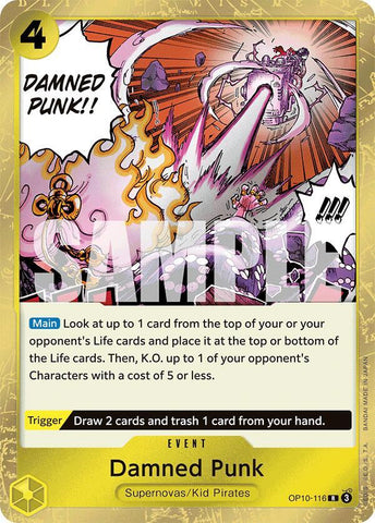 Damned Punk - Foil (Royal Blood)(OP10-116)(R)