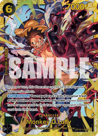 Monkey.D.Luffy (118) - Foil (Royal Blood)(OP10-118)(SEC)