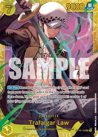 Trafalgar Law (119) - Foil (Royal Blood)(OP10-119)(SEC)