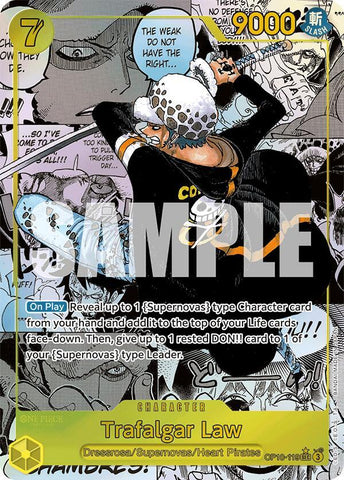 Trafalgar Law (119) - Manga - Foil (Royal Blood)(OP10-119)(SEC)