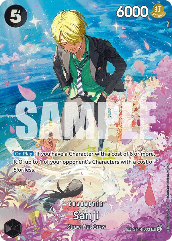 Sanji (SP) - Foil (Royal Blood)(ST14-003)(SR)