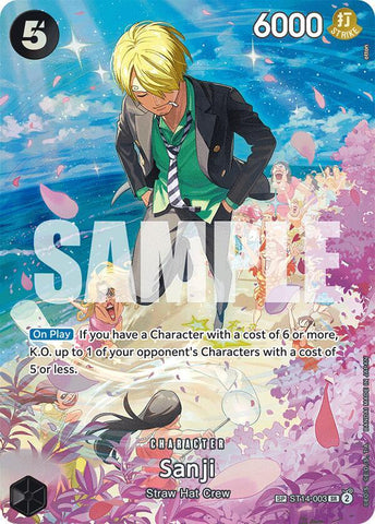 Sanji (SP) - Foil (Royal Blood)(ST14-003)(SR)
