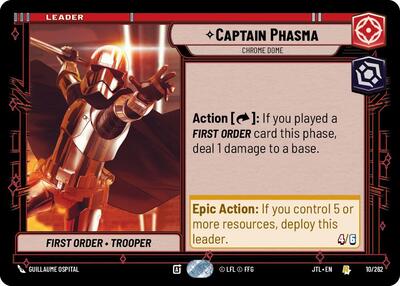 Captain Phasma, Chrome Dome (Jump to Lightspeed)(JTL-010/262)(R)