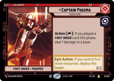Captain Phasma, Chrome Dome (Jump to Lightspeed)(JTL-010/262)(R)