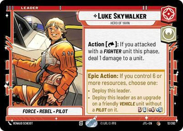 Luke Skywalker, Hero of Yavin (Jump to Lightspeed)(JTL-012/262)(C)
