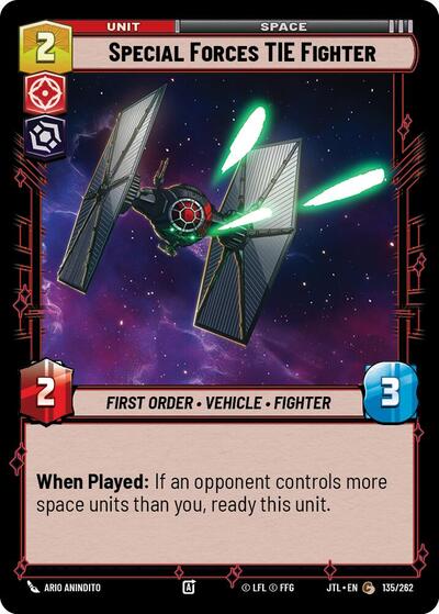 Special Forces TIE Fighter (Jump to Lightspeed)(JTL-135/262)(C)