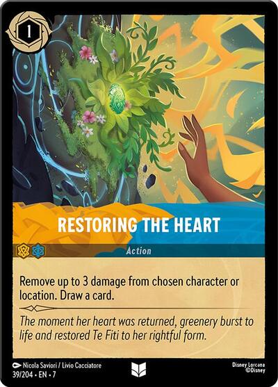 Restoring the Heart - Cold Foil (Archazia's Island)(7-039/204)(U)