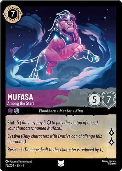 Mufasa - Among the Stars (Archazia's Island)(7-079/204)(U)