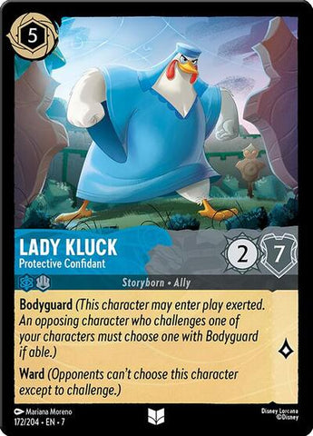 Lady Kluck - Protective Confidant (Archazia's Island)(7-172/204)(U)