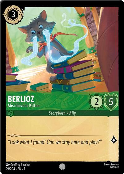 Berlioz - Mischievous Kitten (Archazia's Island)(7-099/204)(C)