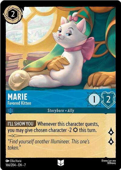 Marie - Favored Kitten (Archazia's Island)(7-166/204)(U)