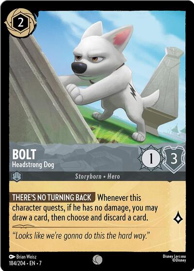 Bolt - Headstrong Dog - Cold Foil (Archazia's Island)(7-184/204)(C)