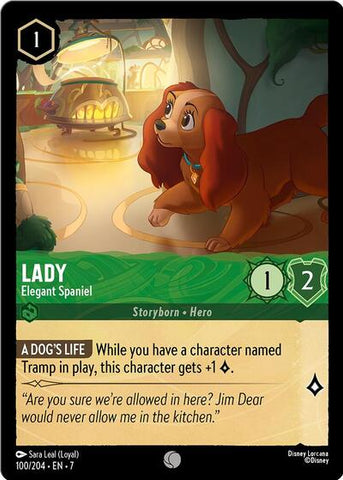 Lady - Elegant Spaniel (Archazia's Island)(7-100/204)(C)