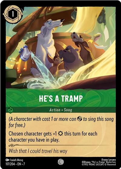 He's a Tramp (Archazia's Island)(7-117/204)(C)