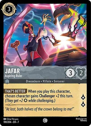 Jafar - Aspiring Ruler (Archazia's Island)(7-190/204)(C)