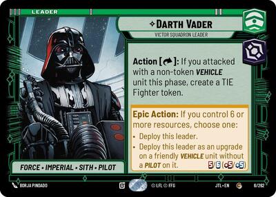 Darth Vader, Victor Squadron Leader (Jump to Lightspeed)(JTL-006/262)(C)