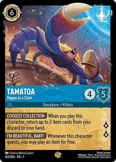 Tamatoa - Happy as a Clam (Archazia's Island)(7-162/204)(L)