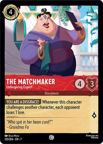The Matchmaker - Unforgiving Expert (Archazia's Island)(7-123/204)(C)