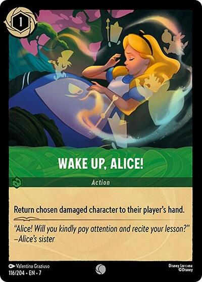 Wake Up, Alice! - Cold Foil (Archazia's Island)(7-116/204)(C)