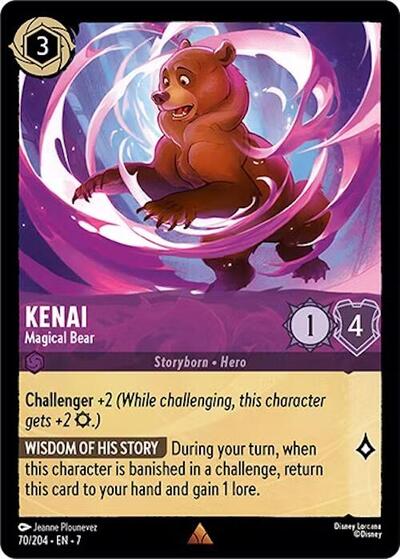 Kenai - Magical Bear - Cold Foil (Archazia's Island)(7-070/204)(R)
