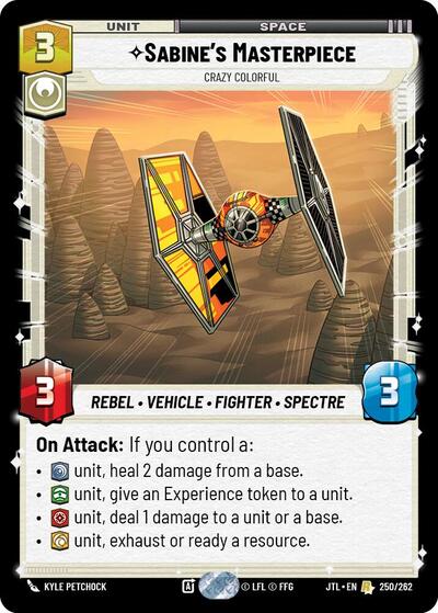 Sabine's Masterpiece, Crazy Colorful (Jump to Lightspeed)(JTL-250/262)(R)