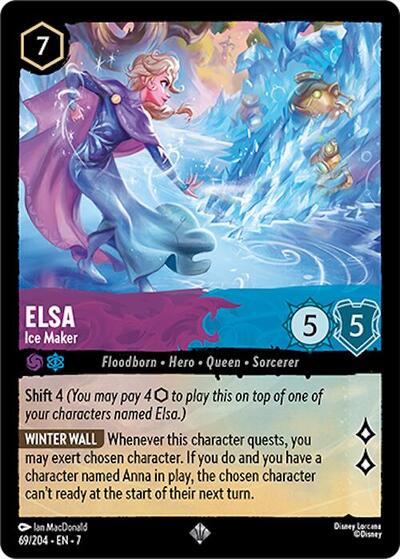Elsa - Ice Maker - Cold Foil (Archazia's Island)(7-069/204)(SR)